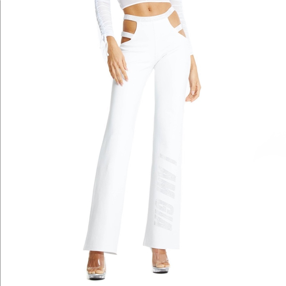 I AM GIA WHITE ANGELICA PANT